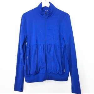 Lucy Athletic Casual Open Thumb Royal Sweatshirt M